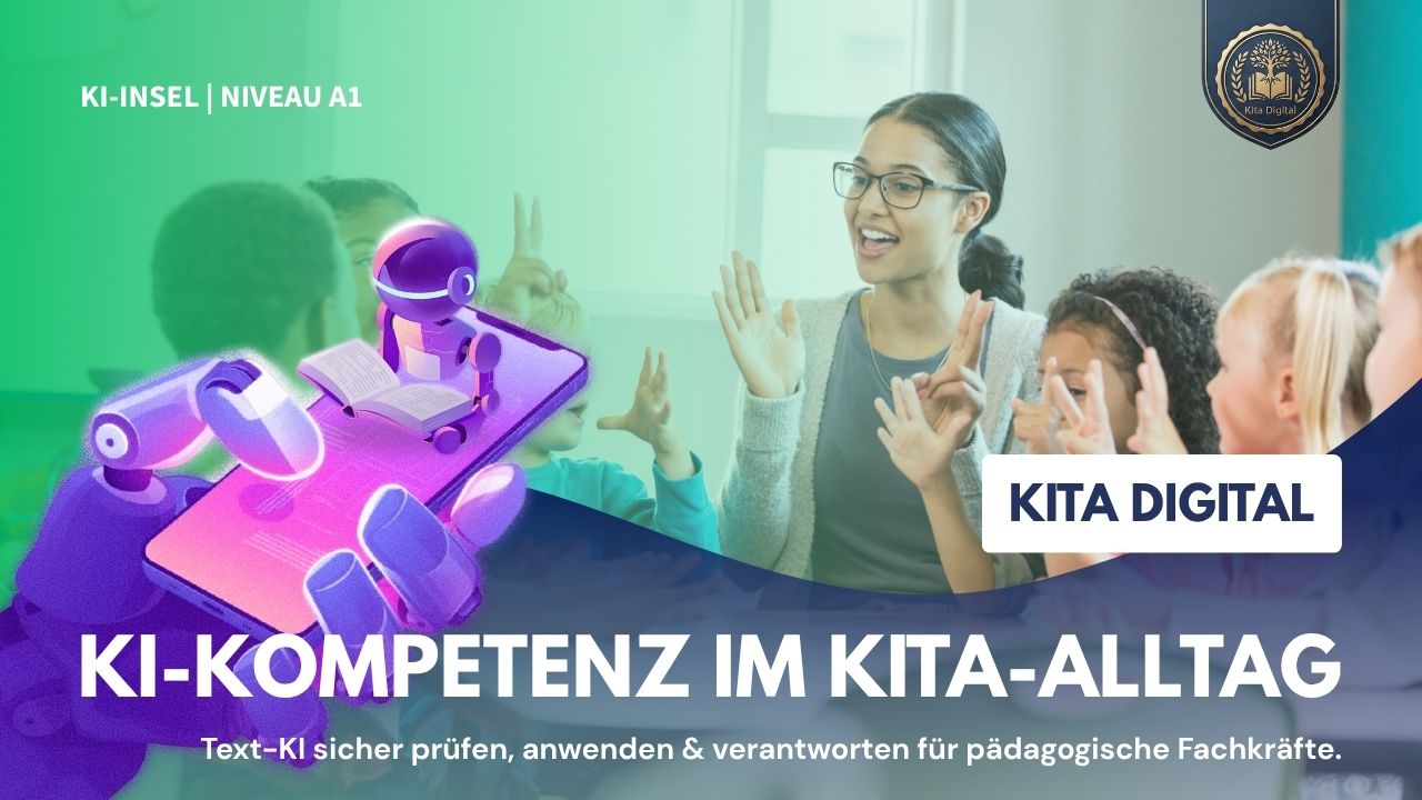 KI-Kompetenz für pädagogische Fachkräfte (Niveau A1)
